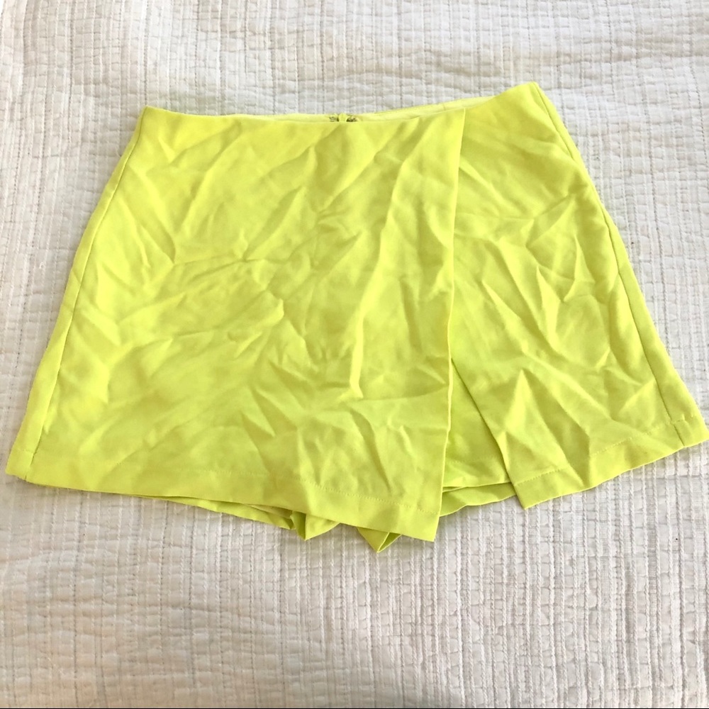 Ídem Ditto Neon green/yellow skort